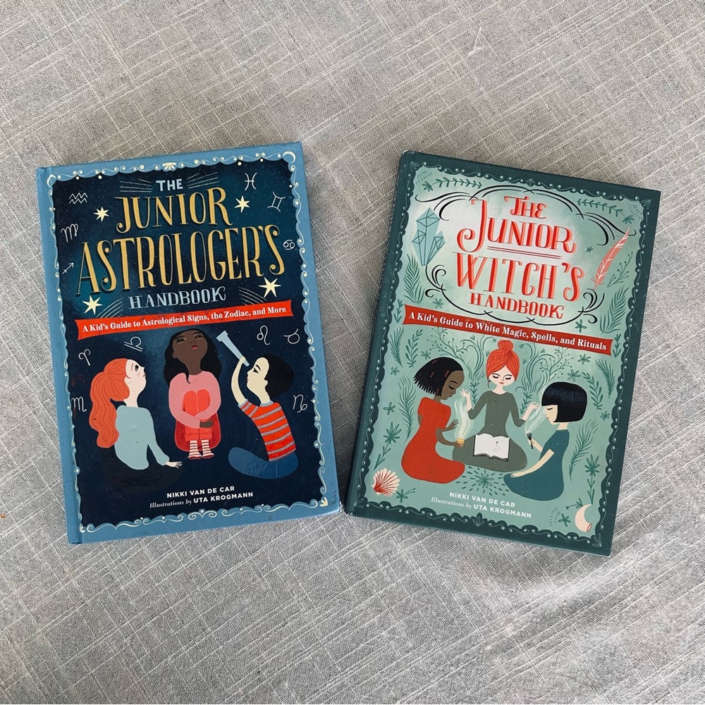 The Junior Astrologer’s & Junior Witch’s Handbook Set | 2 New Hardcovers